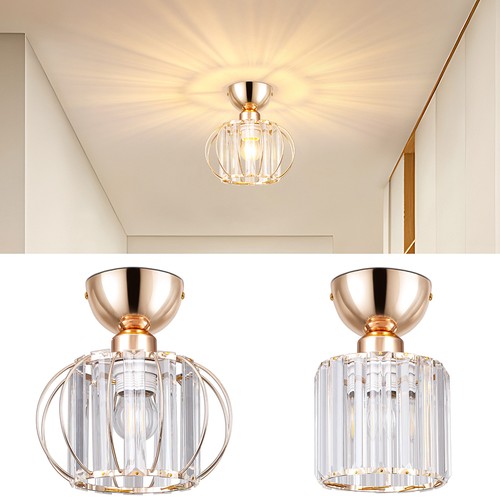 E27 kristall deckenlampe - e27,