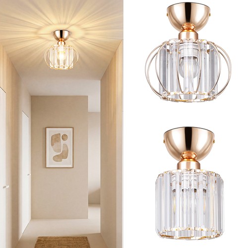 E27 kristall deckenlampe - e27,