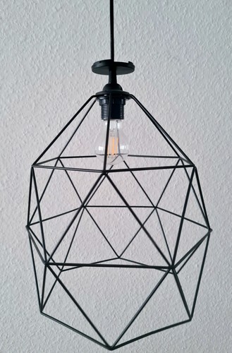Geometrische deckenleuchte mit - geometrische,