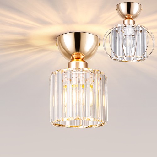 E27 kristall deckenlampe - kristall,