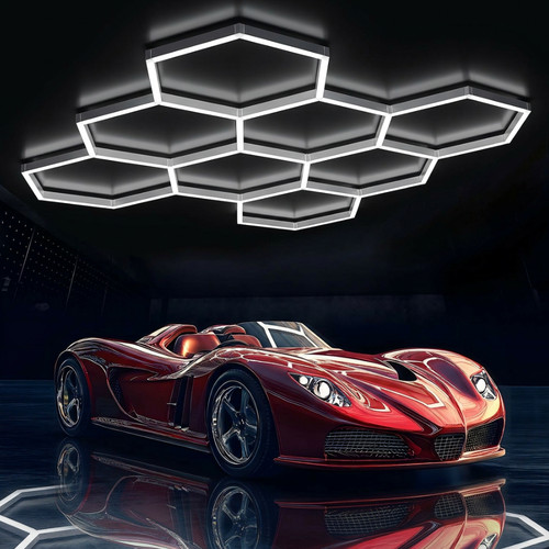 Hexagon led lampe - hexagon,