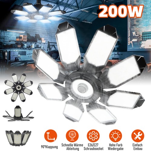 200w led garagenbeleuchtung - 200w,